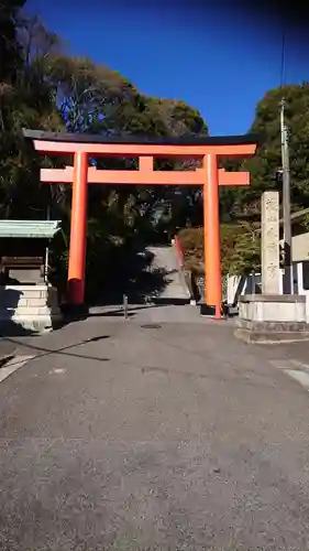 城山八幡宮の鳥居