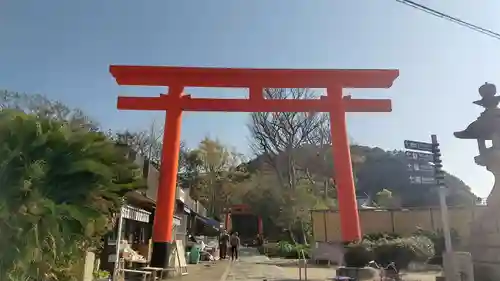 淡嶋神社の鳥居