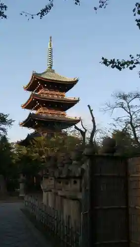 上野東照宮の塔