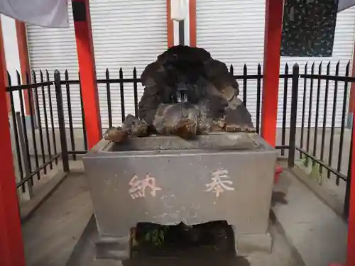 葛飾氷川神社の手水舎