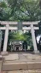 七郷神社の鳥居