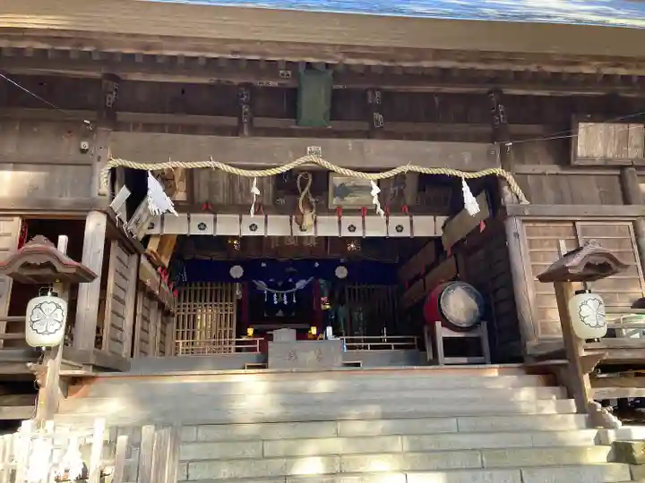 河口浅間神社の本殿・本堂