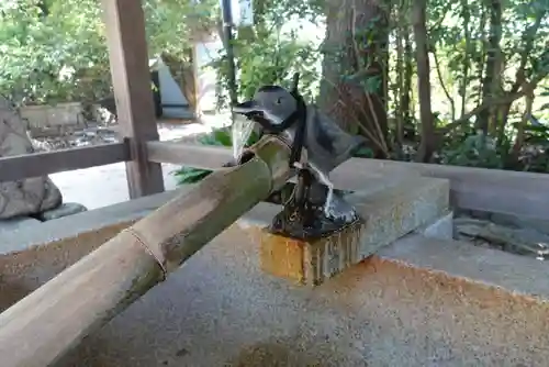 弓弦羽神社の手水舎