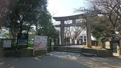 上野東照宮の鳥居