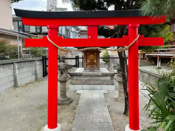 安方神社の鳥居