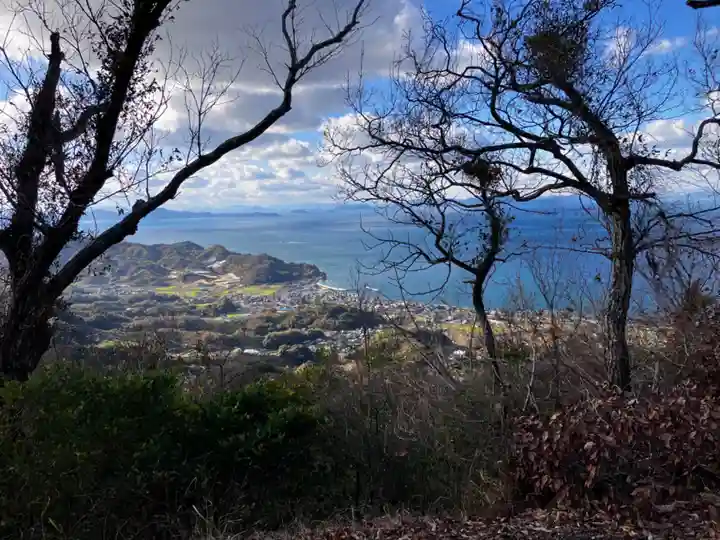 名石金毘羅神社の周辺