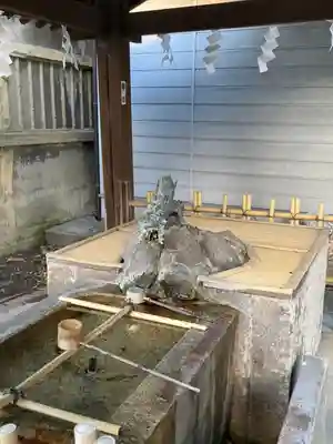 天神ノ森天満宮の手水舎