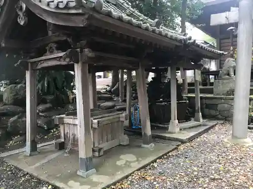 豊積神社の手水舎