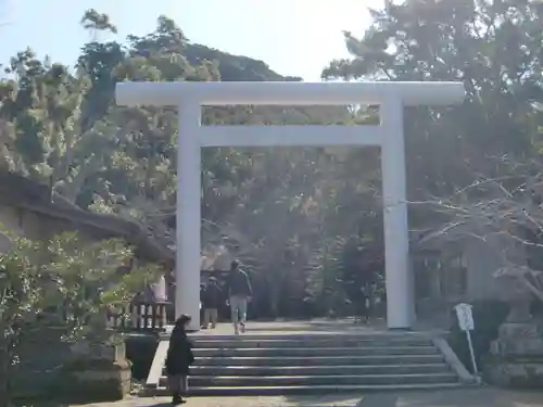 安房神社の鳥居