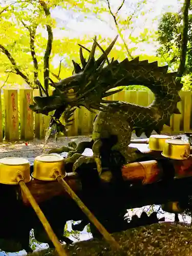 楽法寺（雨引観音）の手水舎