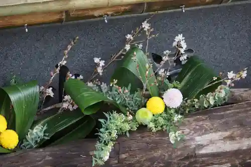 東海市熊野神社の手水舎