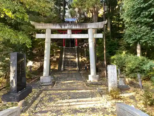 茅ヶ崎杉山神社の鳥居