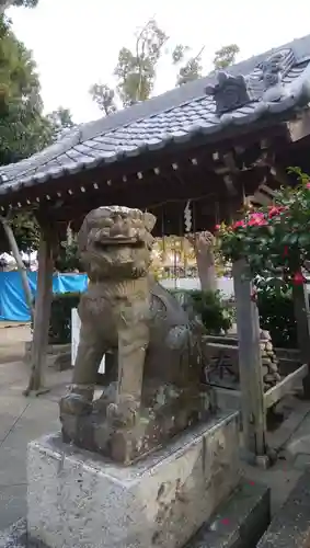 大津神社の狛犬