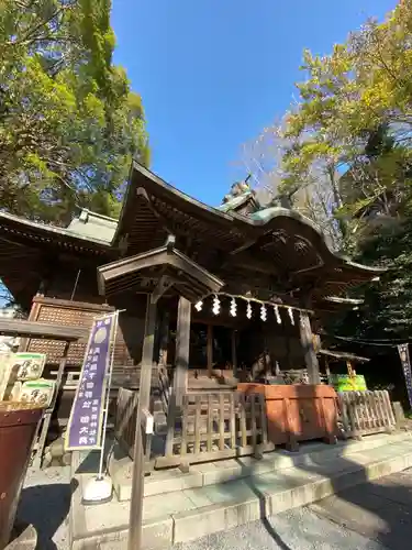 谷保天満宮の本殿・本堂