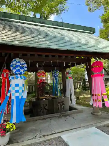 若宮神明社の手水舎