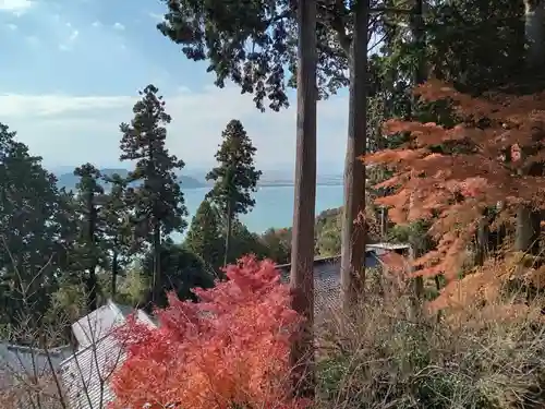 長命寺の景色