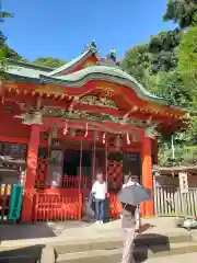 江島神社の本殿