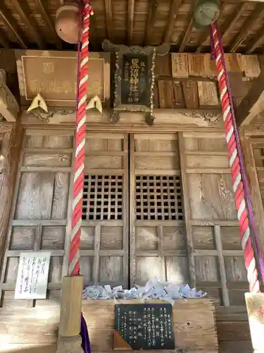 黒沼神社の本殿・本堂