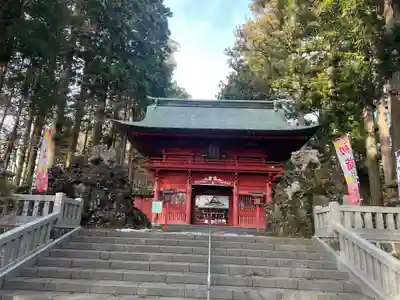 富士山東口本宮 冨士浅間神社の山門・神門
