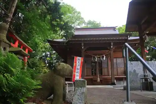 阿久津「田村神社」（郡山市阿久津町）旧社名：伊豆箱根三嶋三社の本殿・本堂