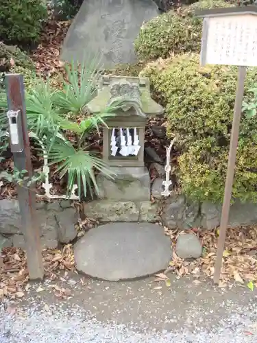 鎮守氷川神社の末社