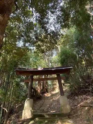 都波岐神社の鳥居