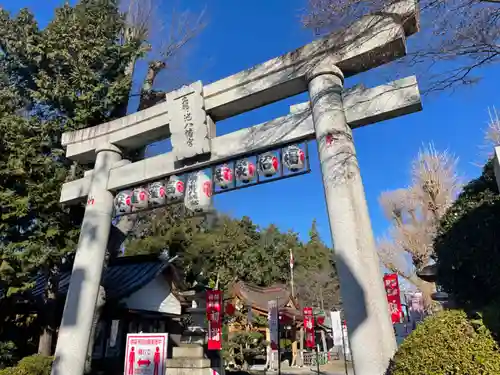 亀ケ池八幡宮の鳥居