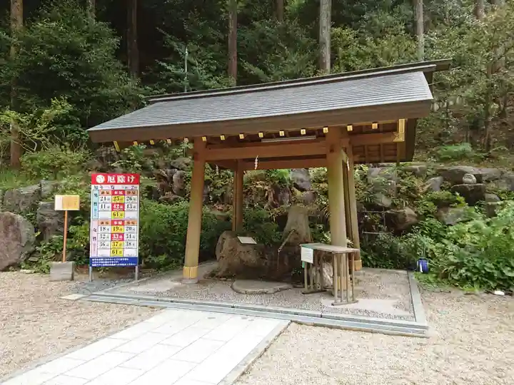 猿田彦三河神社の手水舎