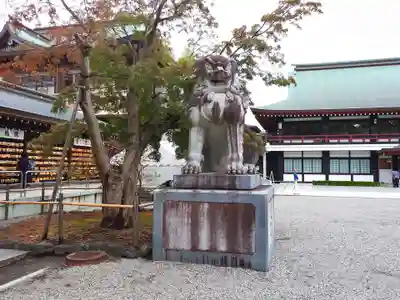 寒川神社の狛犬