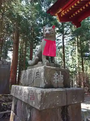 三峯神社の狛犬