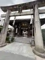 櫛田神社の鳥居