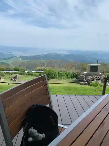 阿波々神社の景色