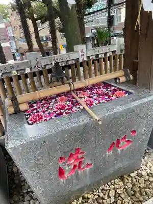 高円寺氷川神社の手水舎