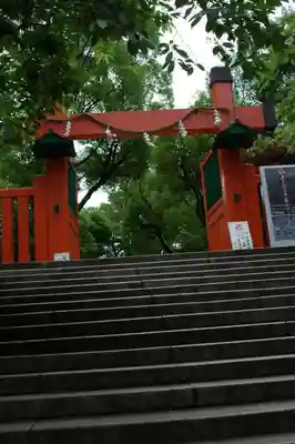 難波大社　生國魂神社の山門・神門