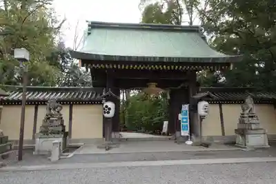 北野天満宮の山門・神門