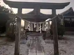 網戸神社の鳥居