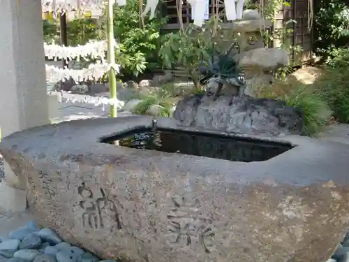 菊田神社の手水舎