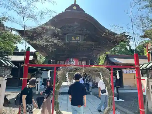 竹駒神社の山門