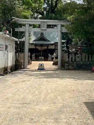 生瀬皇太神社の鳥居