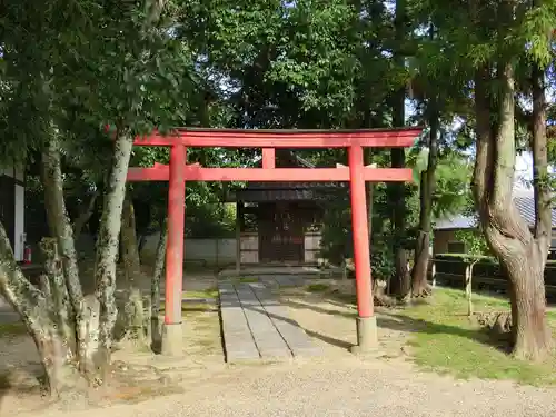 法華寺の鳥居