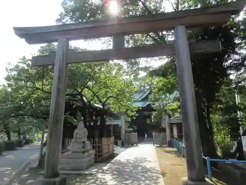 荏原神社の鳥居