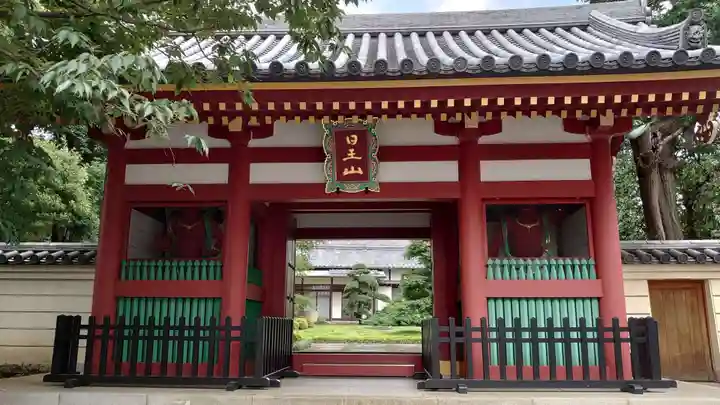 長仙寺の山門・神門