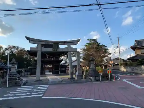 小田神社の鳥居