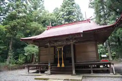 帳附神社の本殿・本堂