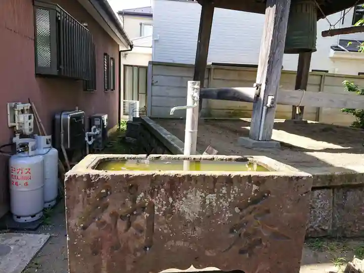 御霊神社の手水舎