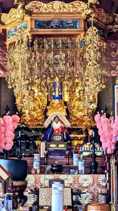 神楽坂 清隆寺 - 熊本城城主・加藤清正公を祀るお寺の像
