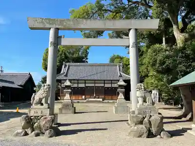 飯野神社の鳥居