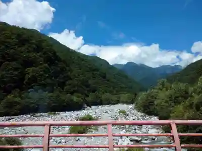 駒ヶ根観音堂の周辺