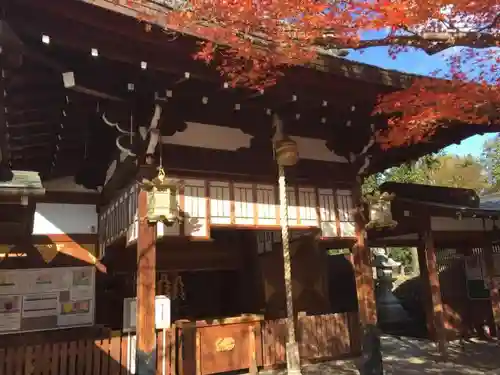 車折神社の本殿