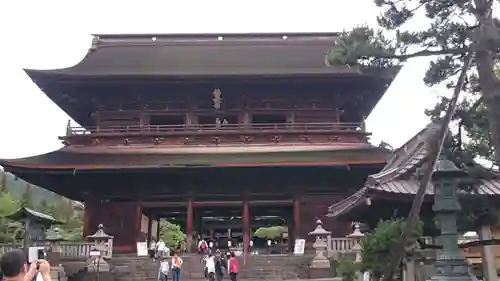 善光寺の山門・神門